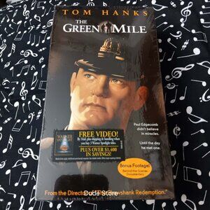 The Green Mile - Tom Hanks - 189 Min. - Rated R - Slip Case - NEW 1999 VHS